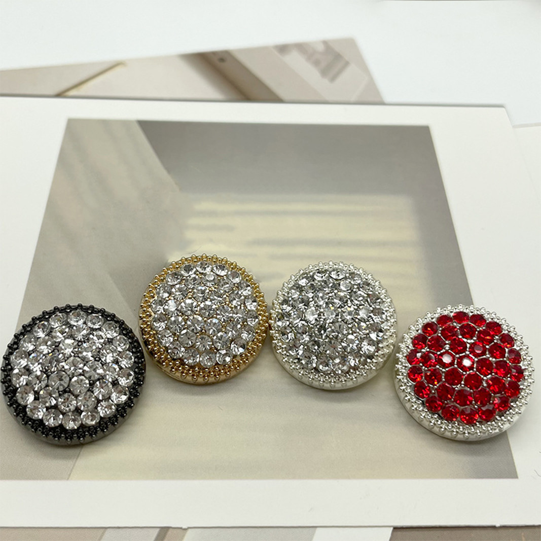 Button Hole Cutter - Luxcy metal strass botão 10 pçs/lote