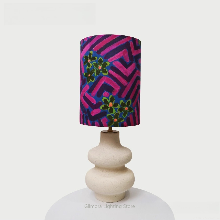 Century Textile & Sewing Supply - Candeeiro de mesa em tecido Liberty: