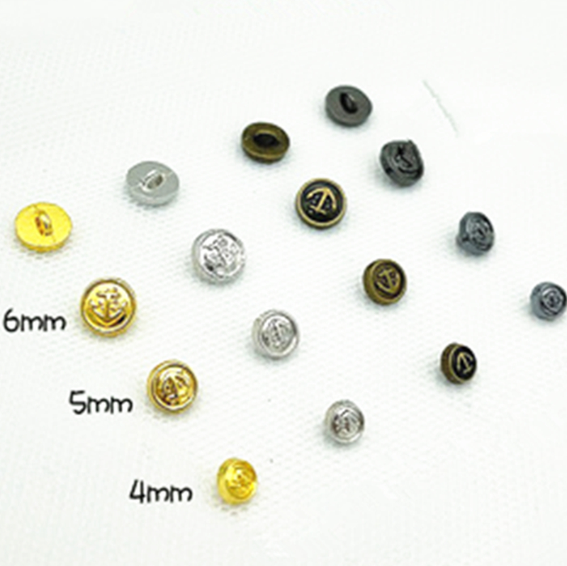 Button Hole Cutter - 30 peças mini botões 4/5/6mm roupas