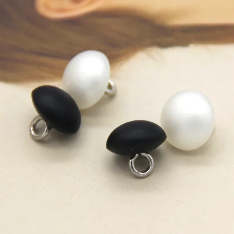 Button Hole Cutter - Plastic Faux Pearl Metal Botões para