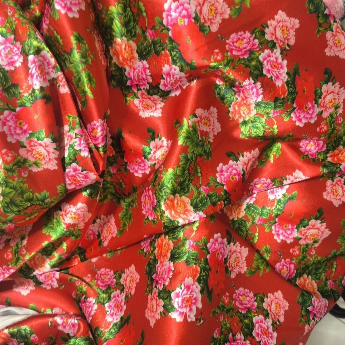 Sewing Textiles - Tecido de cetim de acetato com