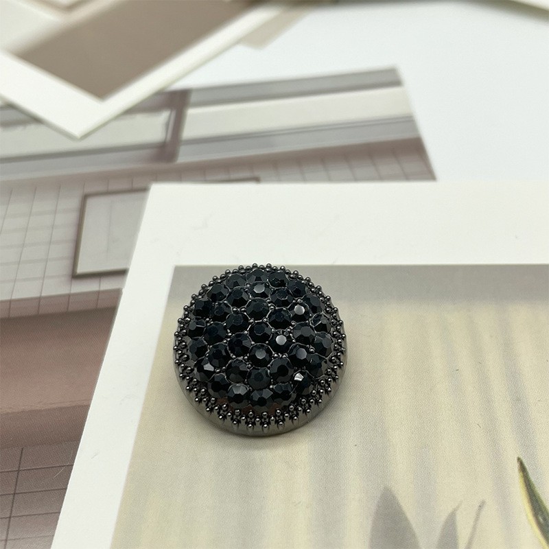 Luxcy metal strass botão 10 pç - Button Hole Cutter avaliação e preço