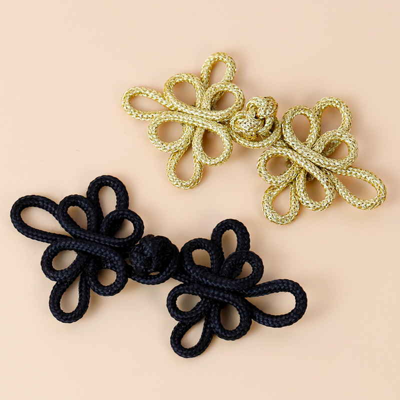 Botões cheongsam de fio dourad - Button Hole Cutter avaliação e preço