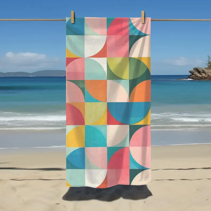 Toalha de Praia Grande com Est - Century Textile & Sewing Supply avaliação e preço