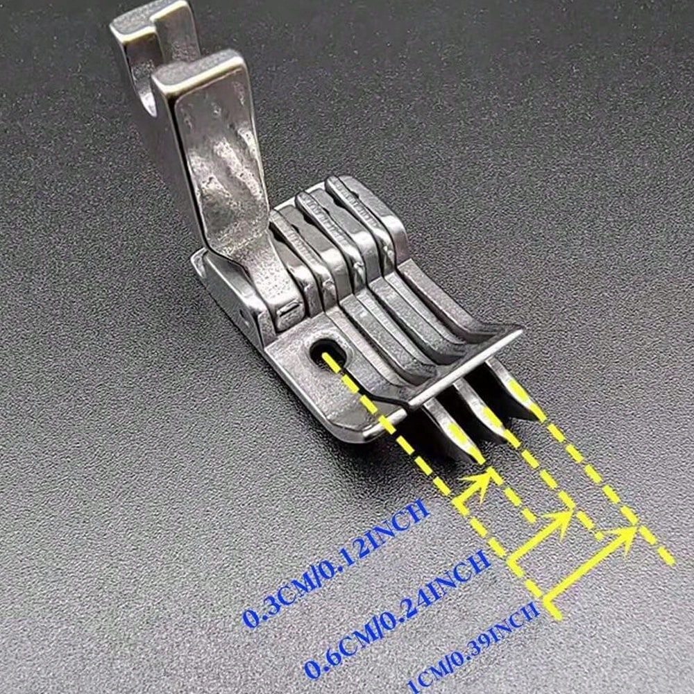 1 Peça Calcador Guia de Três B - Sewing Machine Fabric avaliação e preço