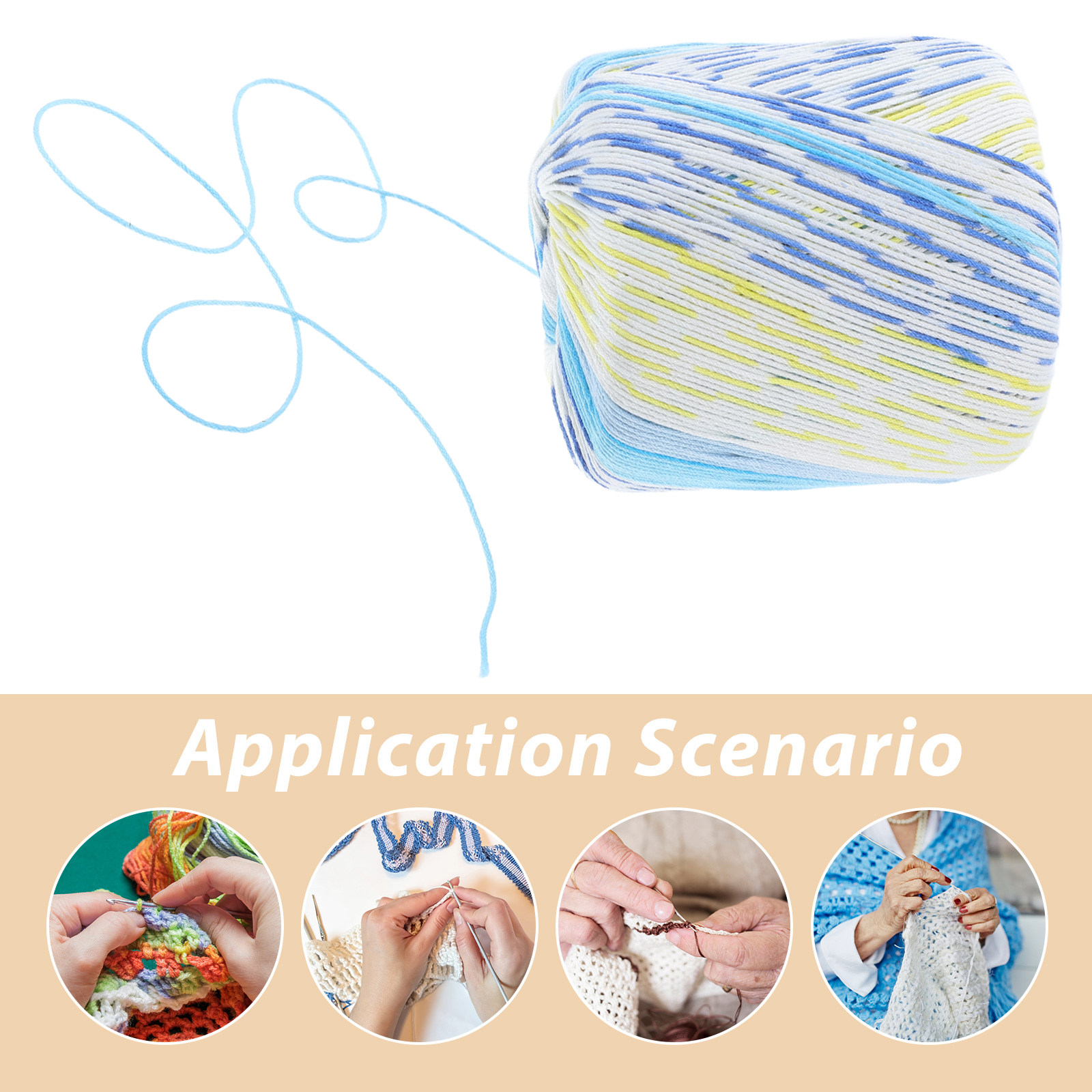 Fio de Crochê de Algodão Macio - Sewing Roll avaliação e preço
