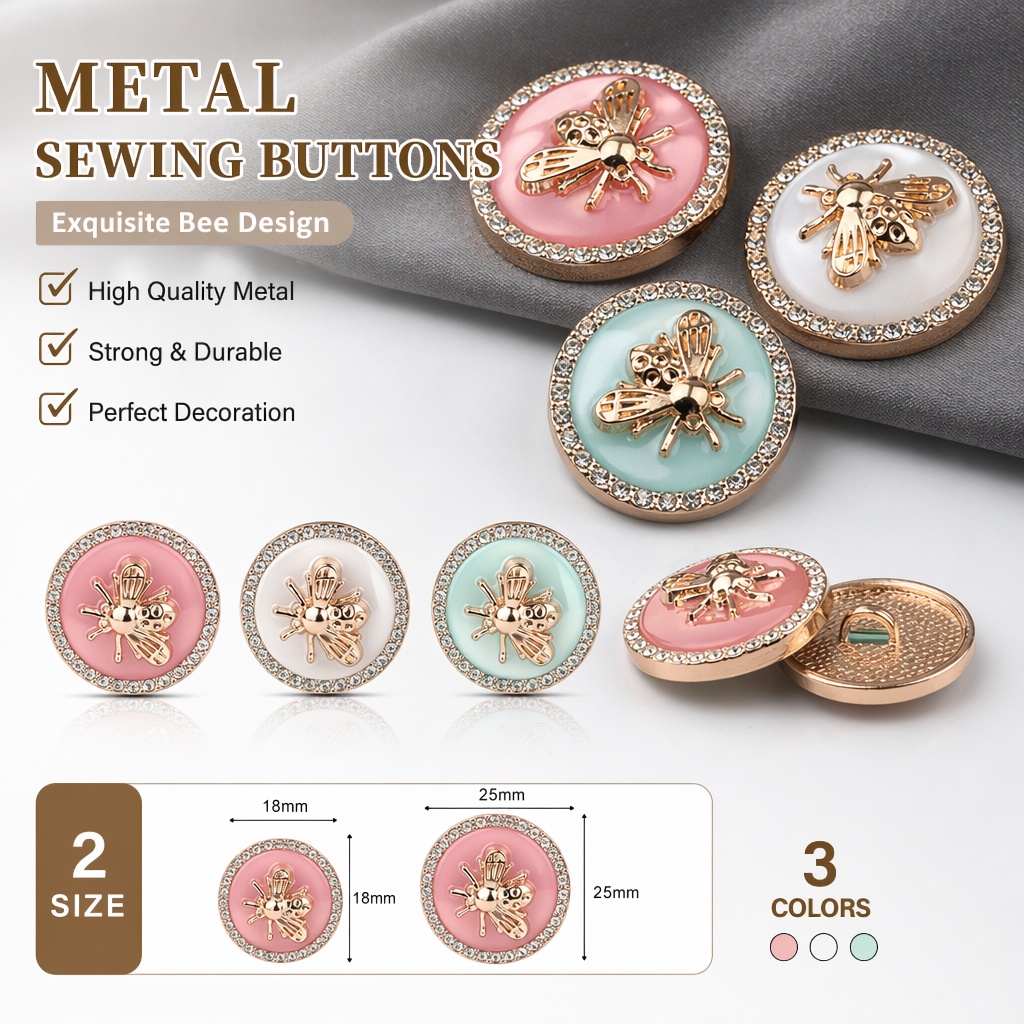 10 Peças de Botões Decorativos - Button Hole Cutter avaliação e preço