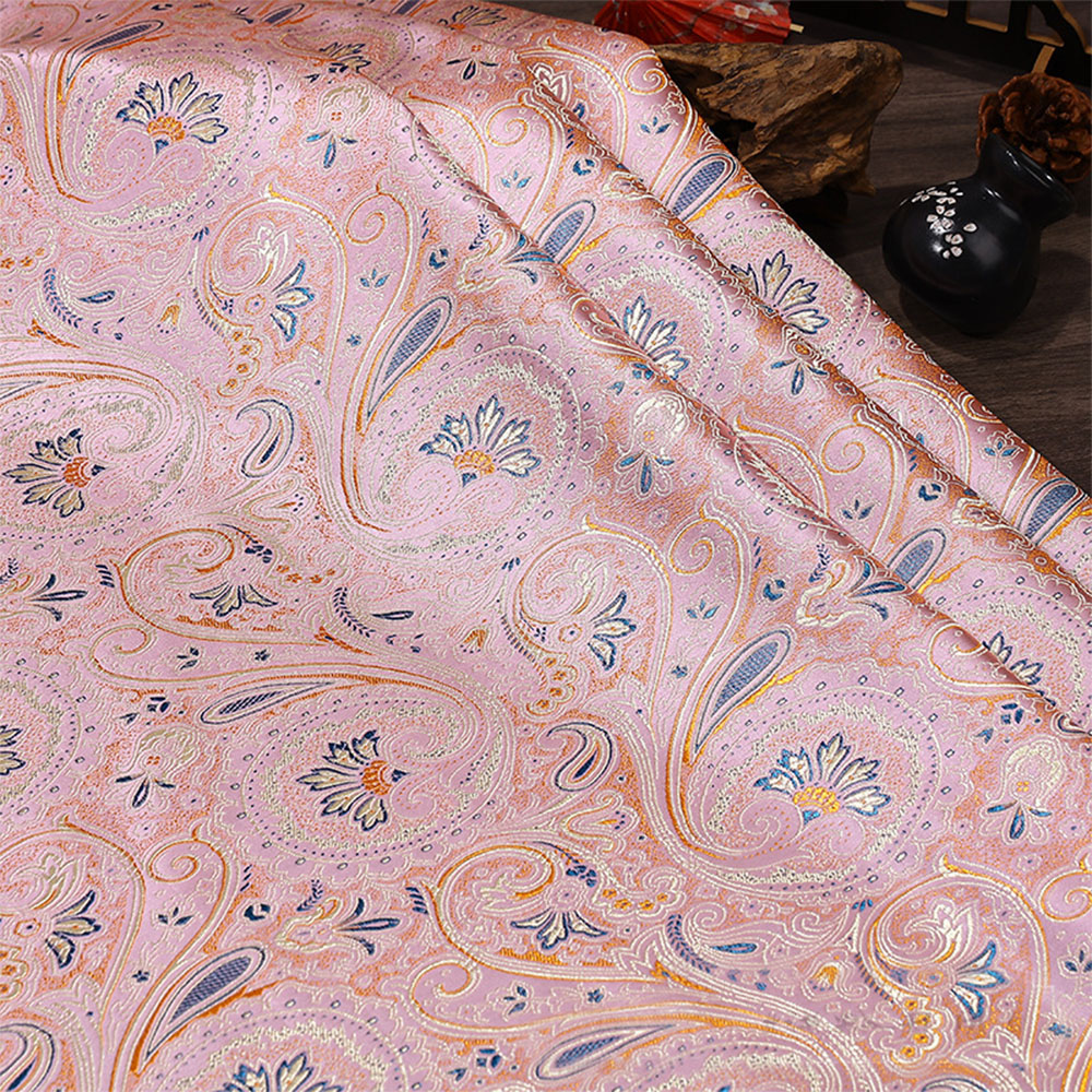 Tecido Jacquard Brocado com Pa - Sewing Textiles avaliação e preço