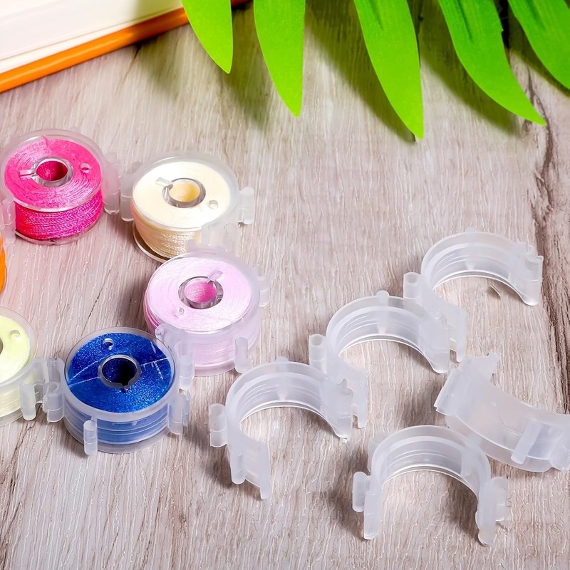 35 clipes para bobinas, evitam - Sewing Machine Yarn avaliação e preço