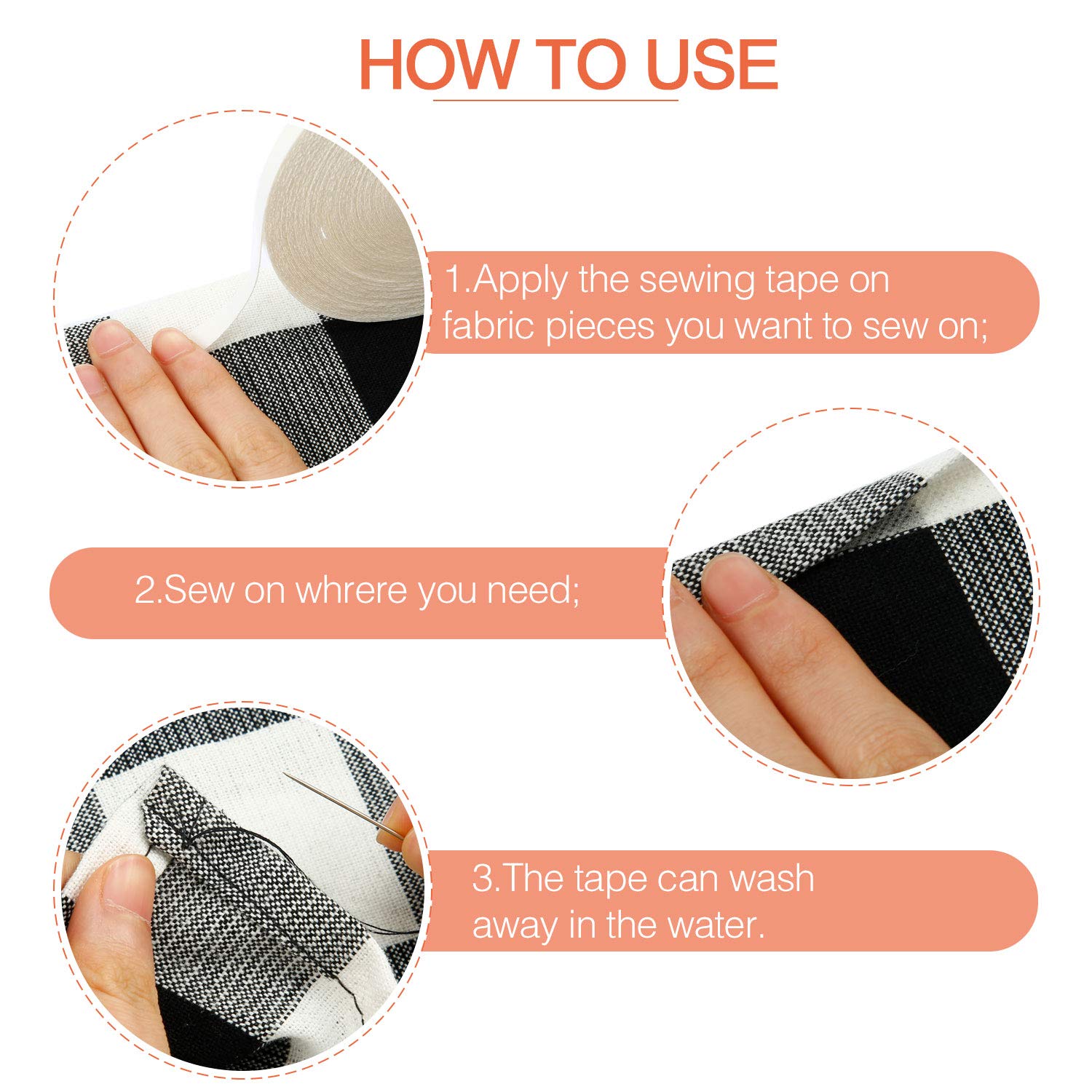 Fita adesiva solúvel em água d - Button Hole Cutter avaliação e preço