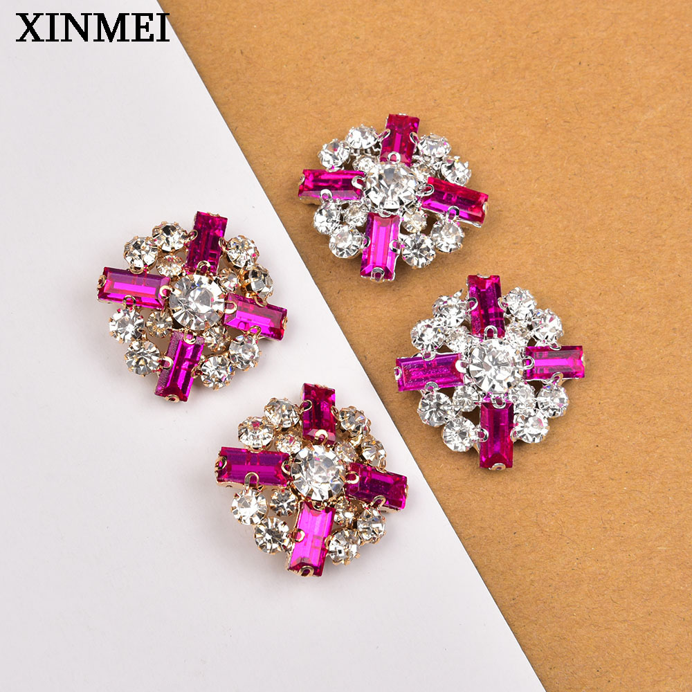 Botões de haste de strass flor - Button Hole Cutter avaliação e preço