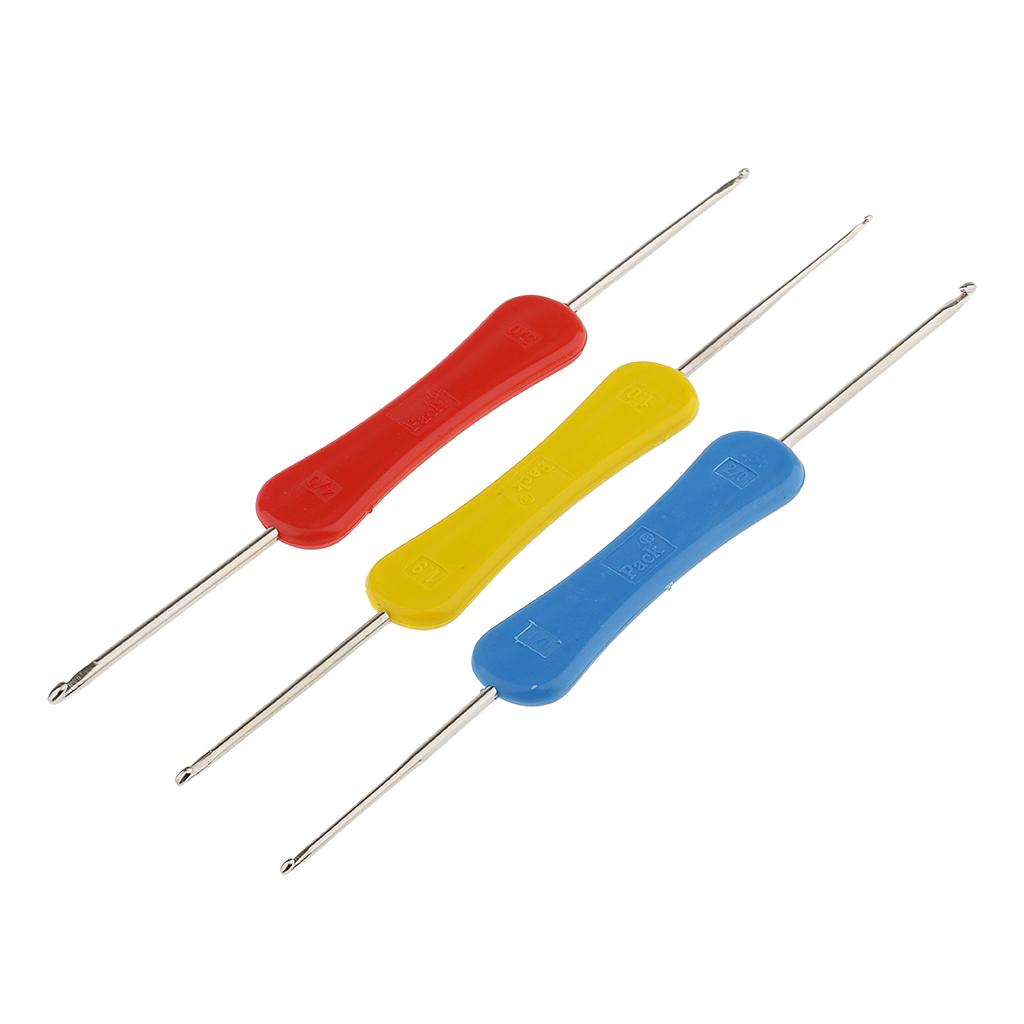 3 ganchos de crochê mistos com - Sewing Necessities avaliação e preço