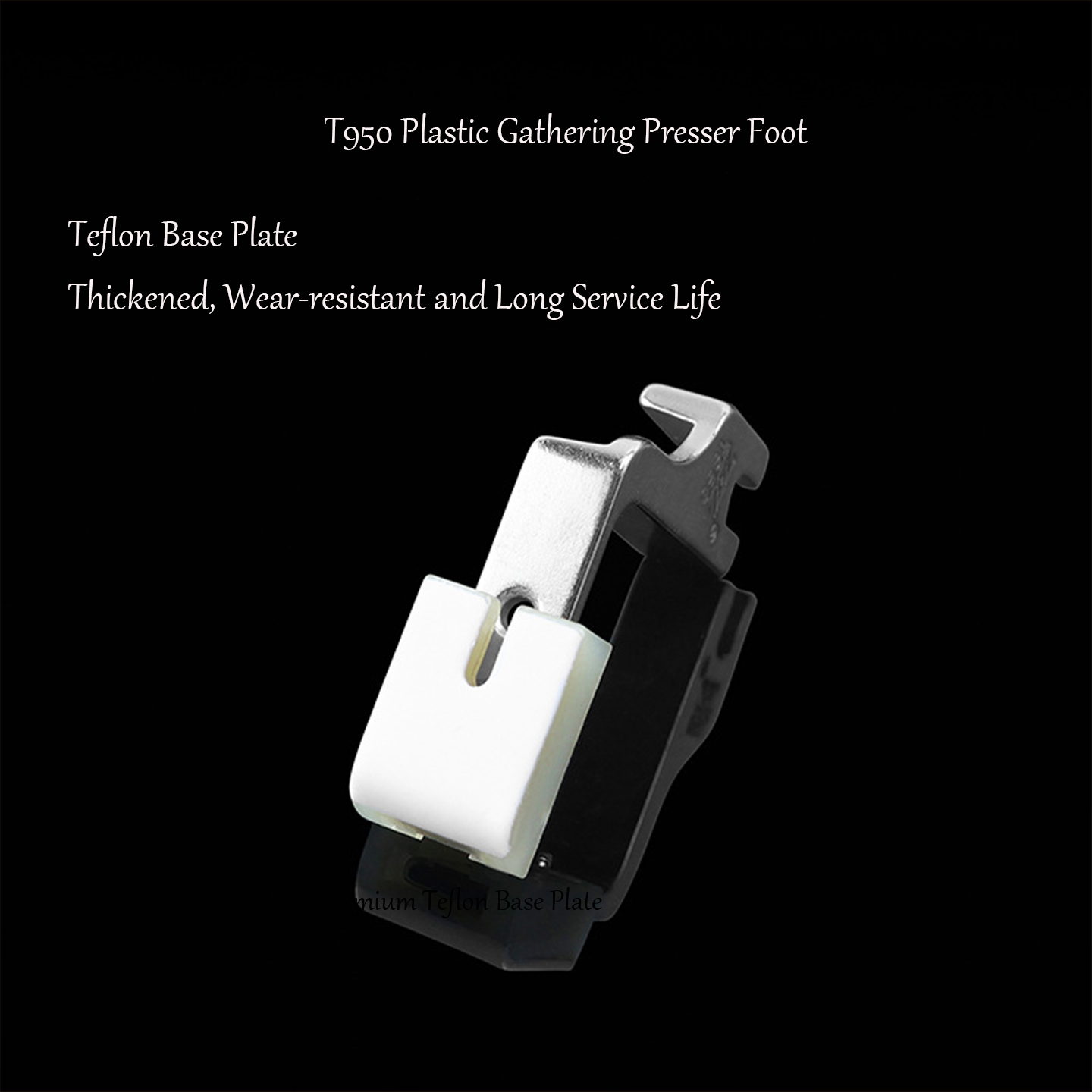 Pé Prensa de Plástico Teflon T - Sewing Machine Fabric avaliação e preço